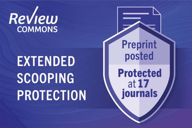 Logo image for extended scooping protection
